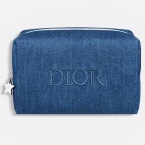 DIOR Denim Pouch Diorshow Mascara 3D Primer Bundle NEW - Picture 2 of 8